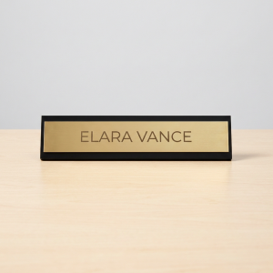 Desk Nameplates